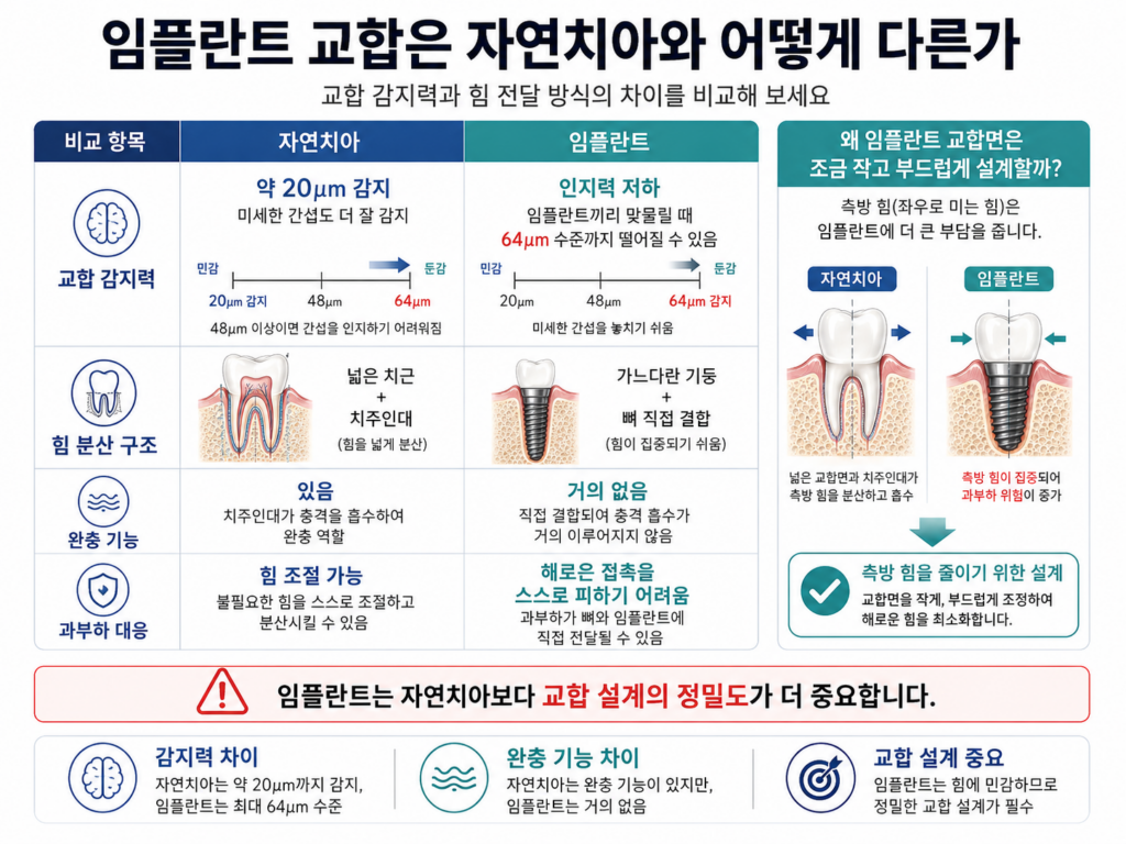 임플란트 교합이 수명을 결정하는 이유